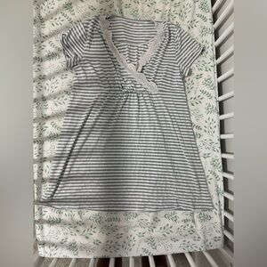 Postpartum/nursing night gown